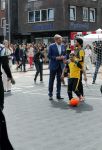 Rotterdam 27 april 2023
Koningsdag 2023 in Rotterdam met aanwezig Koning Willem Alexander, KoninginMaxima ,Prinses Amalia, Prinses Ariane ,Prins Constantijn ,Prinses Laurentien ,Prins Maurits ,Prinses Marilene ,Prins Bernhard ,Prinses Annette ,Prins Floris ,Prinses Aimee ,Prins Pieter Christiaan, en Prinses Anita .
Burgemeester Aboutaleb is de gastheer.  De Royals gaan voetballen bij Touzani