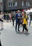 Rotterdam 27 april 2023
Koningsdag 2023 in Rotterdam met aanwezig Koning Willem Alexander, KoninginMaxima ,Prinses Amalia, Prinses Ariane ,Prins Constantijn ,Prinses Laurentien ,Prins Maurits ,Prinses Marilene ,Prins Bernhard ,Prinses Annette ,Prins Floris ,Prinses Aimee ,Prins Pieter Christiaan, en Prinses Anita .
Burgemeester Aboutaleb is de gastheer.  De Royals gaan voetballen bij Touzani