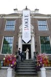 Amsterdam 18 mei 2023
Presentatie netflix serie  Queen CHarlotte met oa aanwezig India Amarteifio en Corey Mylchreest .
Serie is samenwerking met Vogue. Het feest is bij Huize Frankendaal.