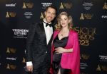 Scheveningen 15 mei 2023
Musicalawards in het AFAS Circustheater.
William Spaaij met zijn zwangere vriendin