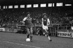 Amsterdam, 14 September  1980
AJAX-PSV, eindstand 5-2
Willy Scheepers en Martin v Geel
