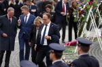 Amsterdam 4 mei 2023
Dodenherdenking 2023 op de dam met oa aanwezig Koning Willem Alexander Koningin Maxima Burgemeester Femke Halsema en Mark Rutte. Wouter Koolmees met partner