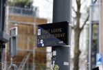 Amsterdam 18 april 2023
Bord met tekst You look great today op de willemsparkweg.