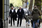 Amsterdam 23 april 2024
Boekpresntatie Andre v Duin in het Apollo first hotel. Andre met partner Fernando v Es