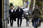 Amsterdam 23 april 2024
Boekpresntatie Andre v Duin in het Apollo first hotel. Andre met partner Fernando v Es