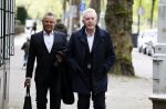 Amsterdam 23 april 2024
Boekpresntatie Andre v Duin in het Apollo first hotel. Andre met partner Fernando v Es