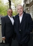 Amsterdam 23 april 2024
Boekpresntatie Andre v Duin in het Apollo first hotel. Andre met partner Fernando v Es