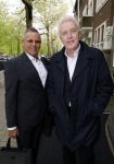 Amsterdam 23 april 2024
Boekpresntatie Andre v Duin in het Apollo first hotel. Andre met partner Fernando v Es