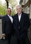 Amsterdam 23 april 2024
Boekpresntatie Andre v Duin in het Apollo first hotel. Andre met partner Fernando v Es