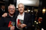 Amsterdam 23 april 2024
Boekpresntatie Andre v Duin in het Apollo first hotel. Andre v Duin met de schrijver van het boek Jan Vriend