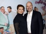 Amsterdam 3 april 2024
Amsterdamse premiere van Mamma Mia in het DeLaMar theater. Anouk v Nes met partner