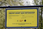 Amsterdam 17 april 2024
Staatsbezoek Nederland - Spanje met Koning Willem Alexander Koningin Maxima Koning Filipe en Koningin Letizia van Spanje aan Nederland . Koning Willem Alexander en Koning Felipe bezoeken Cruyff court in betondorp . oa aanwezig Jordy Cruijff Susila Cruijff Frank Rijkaard en Guus Hiddink.