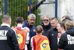 Amsterdam 17 april 2024
Staatsbezoek Nederland - Spanje met Koning Willem Alexander Koningin Maxima Koning Filipe en Koningin Letizia van Spanje aan Nederland . Koning Willem Alexander en Koning Felipe bezoeken Cruyff court in betondorp . oa aanwezig Jordy Cruijff Susila Cruijff Frank Rijkaard en Guus Hiddink.