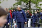 Amsterdam 17 april 2024
Staatsbezoek Nederland - Spanje met Koning Willem Alexander Koningin Maxima Koning Filipe en Koningin Letizia van Spanje aan Nederland . Koning Willem Alexander en Koning Felipe bezoeken Cruyff court in betondorp . oa aanwezig Jordy Cruijff Susila Cruijff Frank Rijkaard en Guus Hiddink.