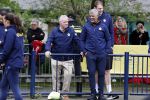Amsterdam 17 april 2024
Staatsbezoek Nederland - Spanje met Koning Willem Alexander Koningin Maxima Koning Filipe en Koningin Letizia van Spanje aan Nederland . Koning Willem Alexander en Koning Felipe bezoeken Cruyff court in betondorp . oa aanwezig Jordy Cruijff Susila Cruijff Frank Rijkaard en Guus Hiddink.