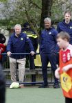 Amsterdam 17 april 2024
Staatsbezoek Nederland - Spanje met Koning Willem Alexander Koningin Maxima Koning Filipe en Koningin Letizia van Spanje aan Nederland . Koning Willem Alexander en Koning Felipe bezoeken Cruyff court in betondorp . oa aanwezig Jordy Cruijff Susila Cruijff Frank Rijkaard en Guus Hiddink.