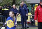 Amsterdam 17 april 2024
Staatsbezoek Nederland - Spanje met Koning Willem Alexander Koningin Maxima Koning Filipe en Koningin Letizia van Spanje aan Nederland . Koning Willem Alexander en Koning Felipe bezoeken Cruyff court in betondorp . oa aanwezig Jordy Cruijff Susila Cruijff Frank Rijkaard en Guus Hiddink.