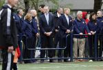 Amsterdam 17 april 2024
Staatsbezoek Nederland - Spanje met Koning Willem Alexander Koningin Maxima Koning Filipe en Koningin Letizia van Spanje aan Nederland . Koning Willem Alexander en Koning Felipe bezoeken Cruyff court in betondorp . oa aanwezig Jordy Cruijff Susila Cruijff Frank Rijkaard en Guus Hiddink.