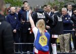 Amsterdam 17 april 2024
Staatsbezoek Nederland - Spanje met Koning Willem Alexander Koningin Maxima Koning Filipe en Koningin Letizia van Spanje aan Nederland . Koning Willem Alexander en Koning Felipe bezoeken Cruyff court in betondorp . oa aanwezig Jordy Cruijff Susila Cruijff Frank Rijkaard en Guus Hiddink.