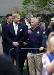 Amsterdam 17 april 2024
Staatsbezoek Nederland - Spanje met Koning Willem Alexander Koningin Maxima Koning Filipe en Koningin Letizia van Spanje aan Nederland . Koning Willem Alexander en Koning Felipe bezoeken Cruyff court in betondorp . oa aanwezig Jordy Cruijff Susila Cruijff Frank Rijkaard en Guus Hiddink.