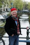 Amsterdam 9 april 2024
Harry Slinger met de schrijver van zijn boek Edwin Gitsels in de Jordaan waar Harry geboren is .