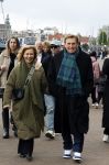 Amsterdam 21 april 2024
Jordy Huisman van Kris Kross Amsterdam viert zijn 40e verjaardag met een boottocht door de grachten van Amsterdam. Henny Huisman met zijn vrouw Lia