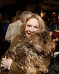 Amsterdam 23 april 2024
Boekpresntatie Andre v Duin in het Apollo first hotel. Janny v d Heijden had haar hond mee genomen