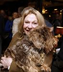 Amsterdam 23 april 2024
Boekpresntatie Andre v Duin in het Apollo first hotel. Janny v d Heijden had haar hond mee genomen