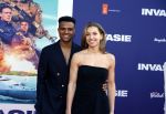 Amsterdam 8 april 2024
Premiere Invasie in Pathe Arena met oa  
Jasha Rudge met partner