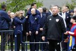 Amsterdam 17 april 2024
Staatsbezoek Nederland - Spanje met Koning Willem Alexander Koningin Maxima Koning Filipe en Koningin Letizia van Spanje aan Nederland . Koning Willem Alexander en Koning Felipe bezoeken Cruyff court in betondorp . oa aanwezig Jordy Cruijff Susila Cruijff Frank Rijkaard en Guus Hiddink.