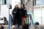 Amsterdam 21 april 2024
Jordy Huisman van Kris Kross Amsterdam viert zijn 40e verjaardag met een boottocht door de grachten van Amsterdam. Jordy Huisman met zijn vriendin Kathie Lam
