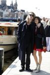 Amsterdam 21 april 2024
Jordy Huisman van Kris Kross Amsterdam viert zijn 40e verjaardag met een boottocht door de grachten van Amsterdam. Jordy Huisman met zijn vriendin Kathie Lam