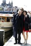 Amsterdam 21 april 2024
Jordy Huisman van Kris Kross Amsterdam viert zijn 40e verjaardag met een boottocht door de grachten van Amsterdam. Jordy Huisman met zijn vriendin Kathie Lam
