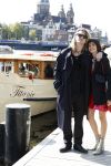 Amsterdam 21 april 2024
Jordy Huisman van Kris Kross Amsterdam viert zijn 40e verjaardag met een boottocht door de grachten van Amsterdam. Jordy Huisman met zijn vriendin Kathie Lam