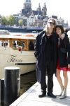 Amsterdam 21 april 2024
Jordy Huisman van Kris Kross Amsterdam viert zijn 40e verjaardag met een boottocht door de grachten van Amsterdam. Jordy Huisman met zijn vriendin Kathie Lam