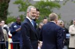 Amsterdam 17 april 2024
Staatsbezoek Nederland - Spanje met Koning Willem Alexander Koningin Maxima Koning Filipe en Koningin Letizia van Spanje aan Nederland . Koning Willem Alexander en Koning Felipe bezoeken Cruyff court in betondorp . oa aanwezig Jordy Cruijff Susila Cruijff Frank Rijkaard en Guus Hiddink.