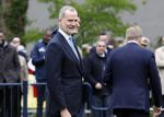 Amsterdam 17 april 2024
Staatsbezoek Nederland - Spanje met Koning Willem Alexander Koningin Maxima Koning Filipe en Koningin Letizia van Spanje aan Nederland . Koning Willem Alexander en Koning Felipe bezoeken Cruyff court in betondorp . oa aanwezig Jordy Cruijff Susila Cruijff Frank Rijkaard en Guus Hiddink.