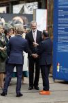 Amsterdam 18 april 2024
Contraprestatie
Koning Felipe en Koningin Letizia bieden het Koninklijk Paar een receptie aan in Museum STRAAT in Amsterdam. Hierbij is ook de Prinses van Oranje aanwezig. Tijdens de receptie openen de Koninklijke Paren een expositie van tien Spaanse en Nederlandse muurschilders. De tentoonstelling is tot en met 2 juni te bezoeken. Na de receptie neemt het Koninklijk Paar afscheid van de Spaanse Koning en Koningin. Aanwezig Koning Felipe Koningin Letizia Koning Willem Alexnader Koningin Maxima Prinses Amalia Prinses Margriet en Mr Pieter v Vollenhoven.