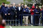 Amsterdam 17 april 2024
Staatsbezoek Nederland - Spanje met Koning Willem Alexander Koningin Maxima Koning Filipe en Koningin Letizia van Spanje aan Nederland . Koning Willem Alexander en Koning Felipe bezoeken Cruyff court in betondorp . oa aanwezig Jordy Cruijff Susila Cruijff Frank Rijkaard en Guus Hiddink.