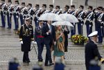 Amsterdam 17 april 2024
Staatsbezoek Nederland - Spanje met Koning Willem Alexander Koningin Maxima Koning Filipe en Koningin Letizia van Spanje aan Nederland .