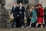 Amsterdam 17 april 2024
Staatsbezoek Nederland - Spanje met Koning Willem Alexander Koningin Maxima Koning Filipe en Koningin Letizia van Spanje aan Nederland .