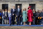 Amsterdam 17 april 2024
Staatsbezoek Nederland - Spanje met Koning Willem Alexander Koningin Maxima Koning Filipe en Koningin Letizia van Spanje aan Nederland .