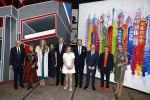 Amsterdam 18 april 2024
Contraprestatie
Koning Felipe en Koningin Letizia bieden het Koninklijk Paar een receptie aan in Museum STRAAT in Amsterdam. Hierbij is ook de Prinses van Oranje aanwezig. Tijdens de receptie openen de Koninklijke Paren een expositie van tien Spaanse en Nederlandse muurschilders. De tentoonstelling is tot en met 2 juni te bezoeken. Na de receptie neemt het Koninklijk Paar afscheid van de Spaanse Koning en Koningin. Aanwezig Koning Felipe Koningin Letizia Koning Willem Alexnader Koningin Maxima Prinses Amalia Prinses Margriet en Mr Pieter v Vollenhoven.