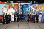 Amsterdam 18 april 2024
Contraprestatie
Koning Felipe en Koningin Letizia bieden het Koninklijk Paar een receptie aan in Museum STRAAT in Amsterdam. Hierbij is ook de Prinses van Oranje aanwezig. Tijdens de receptie openen de Koninklijke Paren een expositie van tien Spaanse en Nederlandse muurschilders. De tentoonstelling is tot en met 2 juni te bezoeken. Na de receptie neemt het Koninklijk Paar afscheid van de Spaanse Koning en Koningin. Aanwezig Koning Felipe Koningin Letizia Koning Willem Alexnader Koningin Maxima Prinses Amalia Prinses Margriet en Mr Pieter v Vollenhoven.