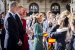 Amsterdam 17 april 2024
Staatsbezoek Nederland - Spanje met Koning Willem Alexander Koningin Maxima Koning Filipe en Koningin Letizia van Spanje aan Nederland .