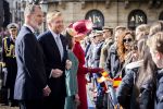 Amsterdam 17 april 2024
Staatsbezoek Nederland - Spanje met Koning Willem Alexander Koningin Maxima Koning Filipe en Koningin Letizia van Spanje aan Nederland .