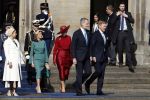 Amsterdam 17 april 2024
Staatsbezoek Nederland - Spanje met Koning Willem Alexander Koningin Maxima Koning Filipe en Koningin Letizia van Spanje aan Nederland .