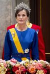Amsterdam 17 april 2024
Staatsbezoek van Nederland en Spanje met Koning Willem Alexander Koningin Maxima Prinses Amalia Koning Felipe en Koninigin Letizia. Dit was het eerste staatsbanket van Prinses Amalia in het paleis op de Dam.