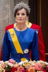 Amsterdam 17 april 2024
Staatsbezoek van Nederland en Spanje met Koning Willem Alexander Koningin Maxima Prinses Amalia Koning Felipe en Koninigin Letizia. Dit was het eerste staatsbanket van Prinses Amalia in het paleis op de Dam.