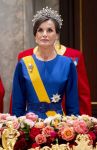 Amsterdam 17 april 2024
Staatsbezoek van Nederland en Spanje met Koning Willem Alexander Koningin Maxima Prinses Amalia Koning Felipe en Koninigin Letizia. Dit was het eerste staatsbanket van Prinses Amalia in het paleis op de Dam.